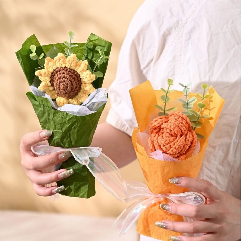 Elegant Floral Yarn Hair Accessory for Women|Women's Accessories