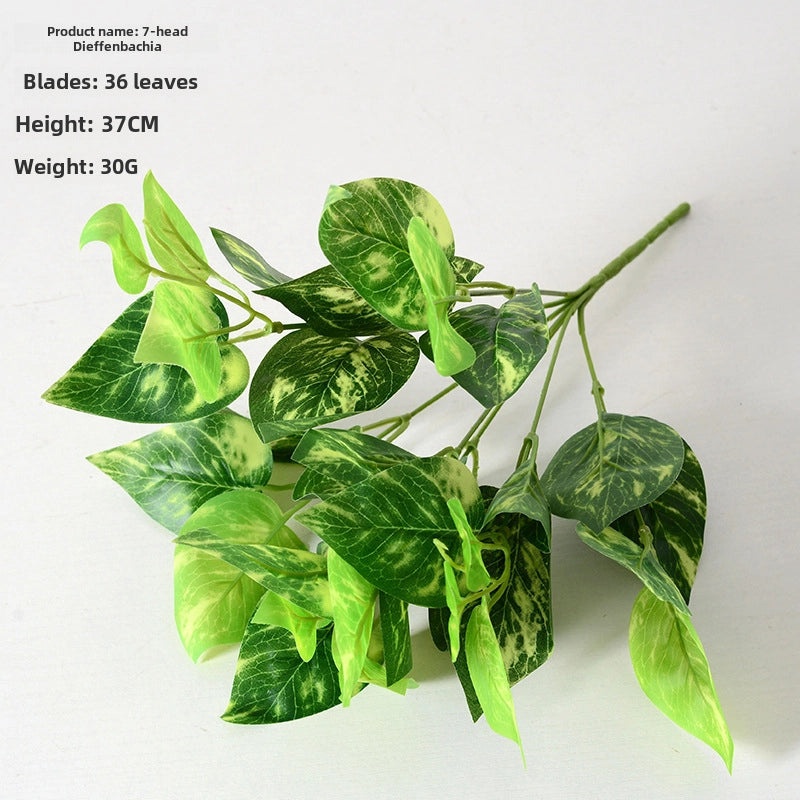 Artificial Green Potted Plant for Wall Decor | Home Garden Decorations