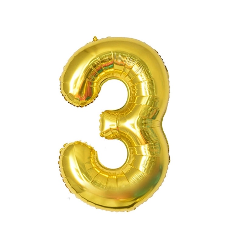 Personalized Birthday Number Balloons Aluminum Foil Party Decorations|Party Supplies Balloons