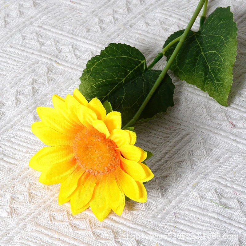 Retro Pastoral Sunflower Silk Flower Bouquet|Home Decor Artificial Flowers