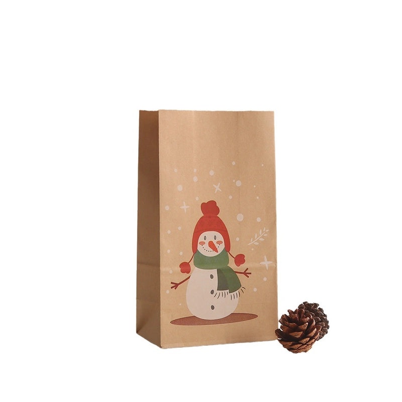 Christmas Nordic Santa Claus Snowman Snowflake Gift Bags Party Festival Wrapping Supplies|Gift Wrapping Supplies