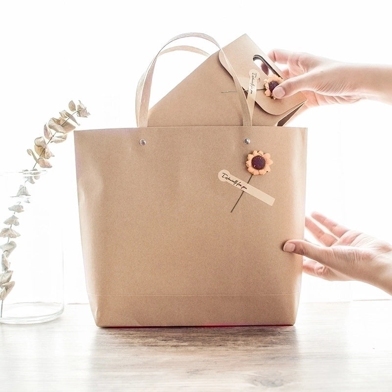 Classic Kraft Paper Festival Gift Bags|Gift Packaging & Party Supplies