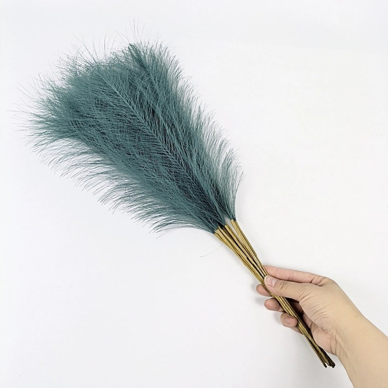 10 Pieces Minimalist Solid Color Silk Flower Artificial Plants|Home Decor Artificial Plants