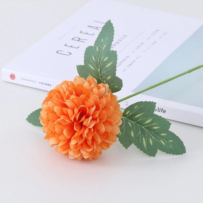 Artificial Silk Chrysanthemum Flower Single Stem Wedding Home Decor Soft Faux Floral Arrangement|Home Decor & Wedding Supplies