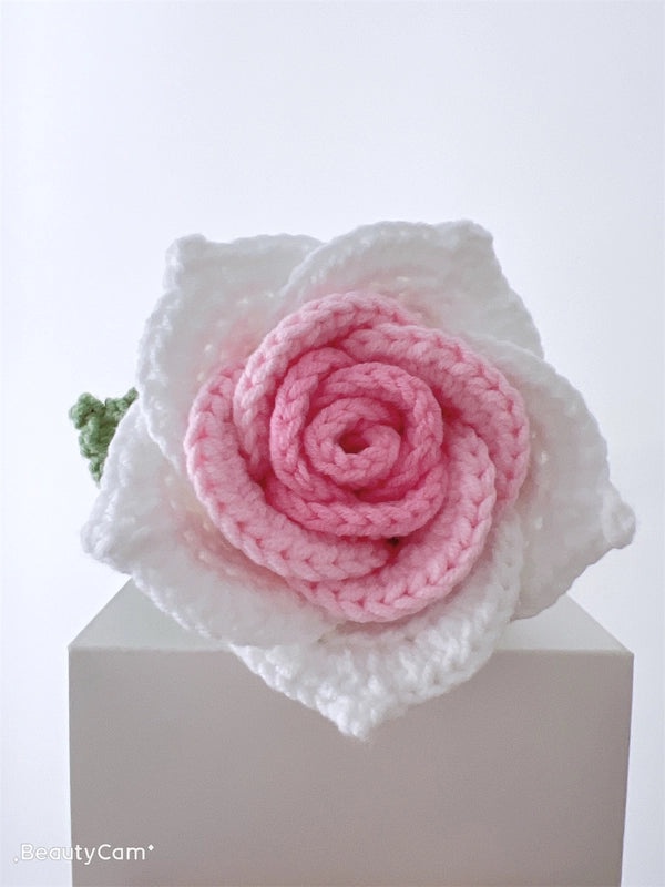 Elegant Lady Flower Yarn Artificial Blooms|Home Decor Artificial Flowers