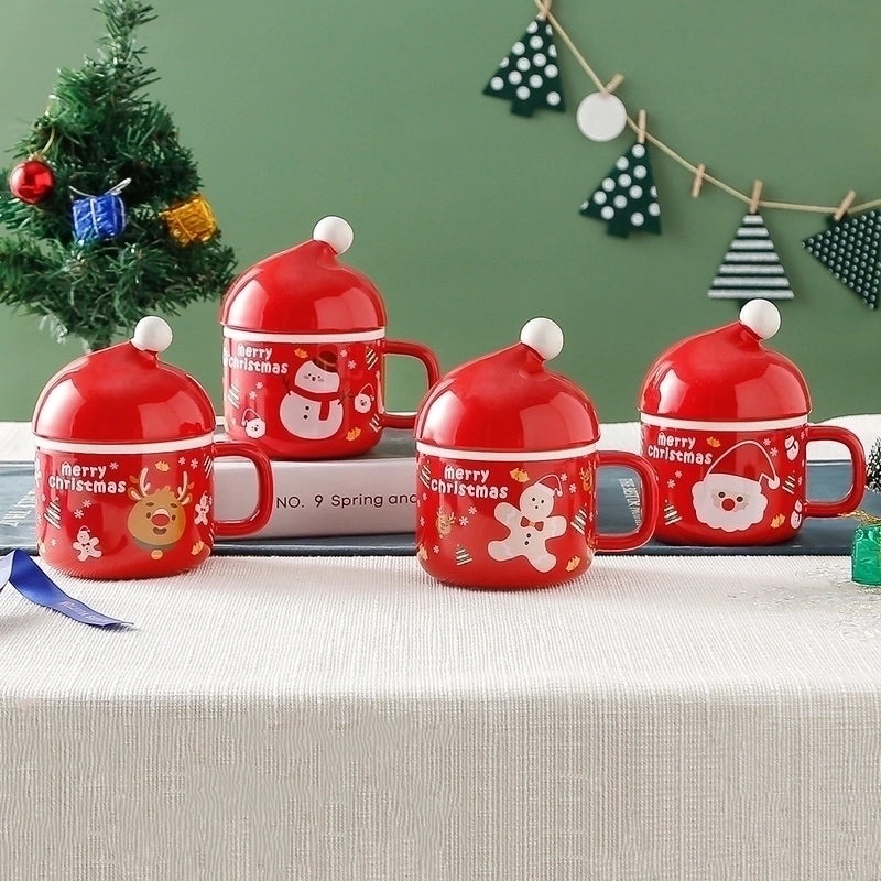 Festive Santa Claus Ceramic Christmas Tableware Set | Christmas Dinnerware & Tableware