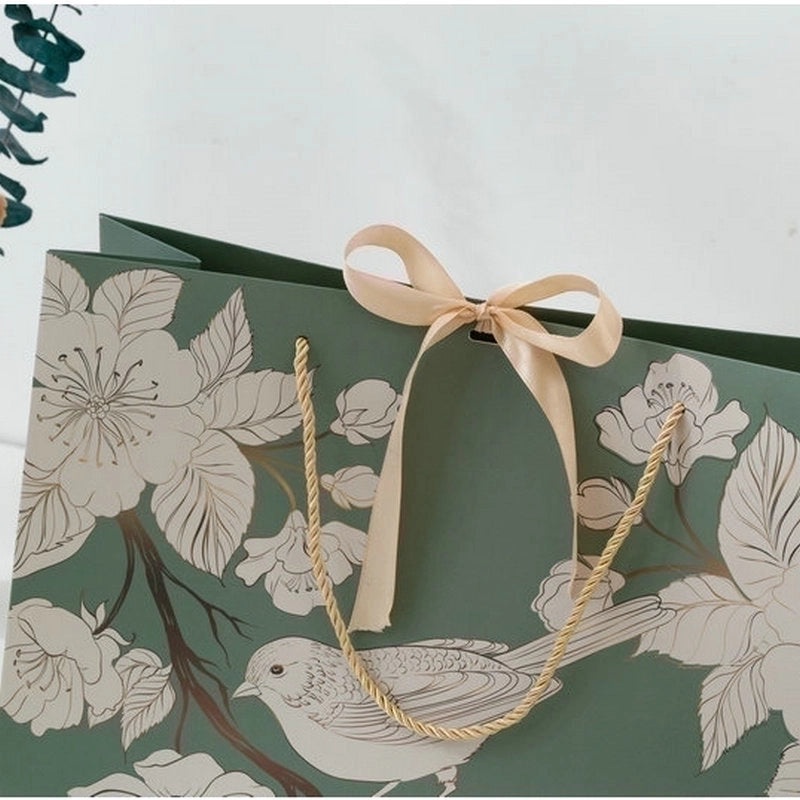 Portable Kraft Paper Jewelry Gift Bags for Clothing Packaging | Packaging & Storage