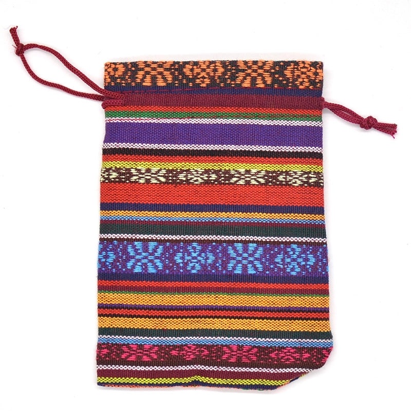 Bohemian Stripe Cotton Gift Bags | Accessories & Gift Wrapping