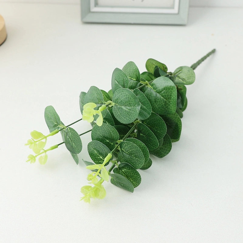 Minimalist Color Block Raw Silk Artificial Flowers Faux Plants Decorative Home Accessories|Home Decor Artificial Flowers