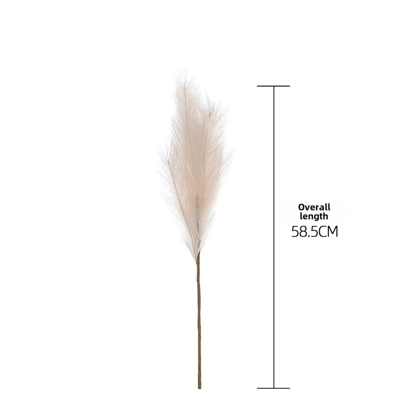 4-Prong Pan Pas Reed Grass Artificial Flowers for Wedding Home Decor MW85004|Home Decor Artificial Flowers