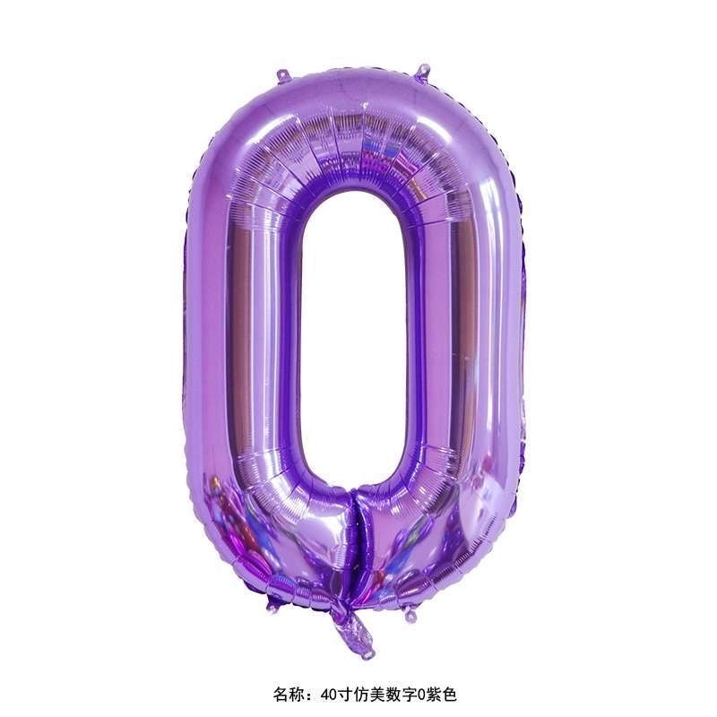 Personalized Birthday Number Balloons Aluminum Foil Party Decorations|Party Supplies Balloons