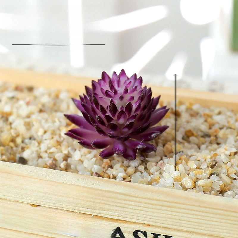 Jigwa Lotus Artificial Succulent Plant Wall Decor DIY Creative Supplies Factory Direct|Home & Garden Decorations