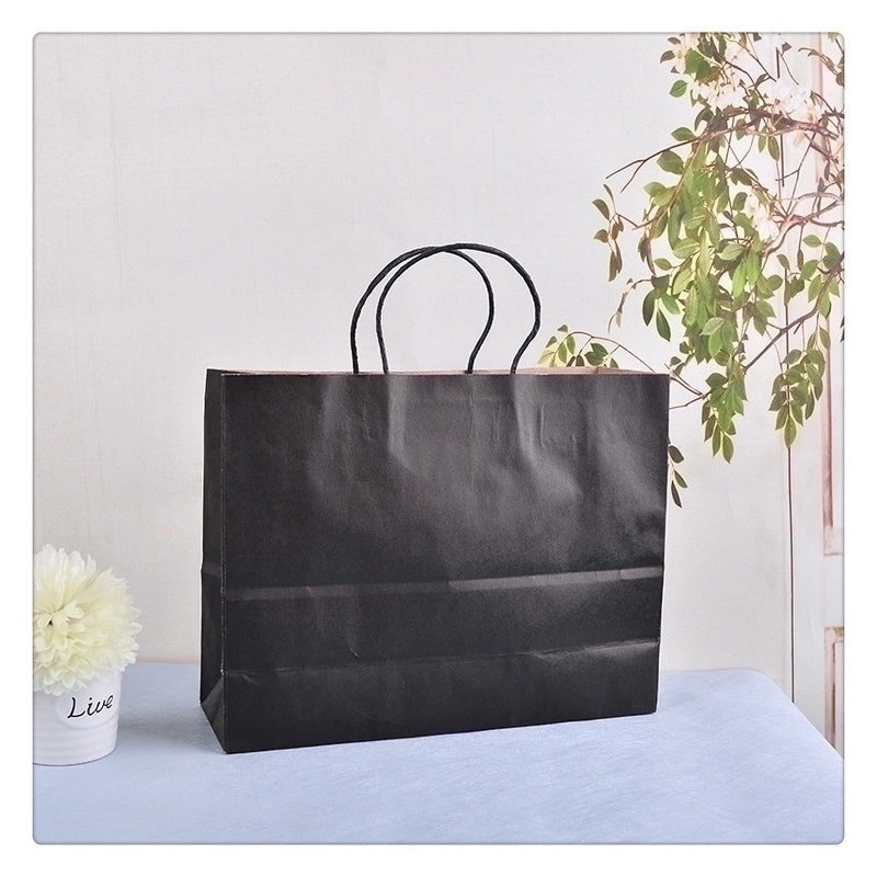 Simple Solid Color Paper Gift Bags for Holidays | Gift Packaging