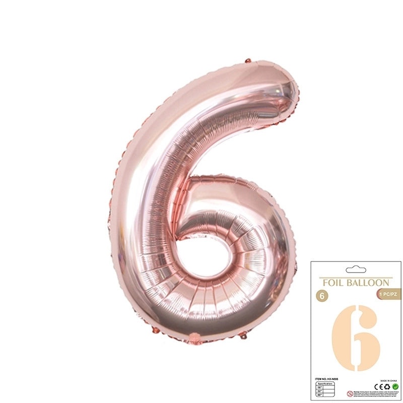 Personalized Birthday Number Balloons Aluminum Foil Party Decorations|Party Supplies Balloons