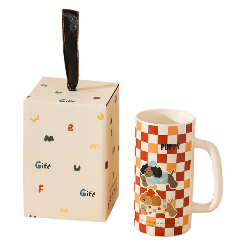 Adorable Cartoon Ceramic Coffee Mug 1 Piece|Home & Kitchen Mugs