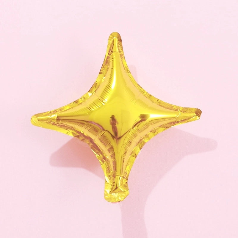 50 Star-Shaped Aluminum Foil Balloons for Birthday Party Decorations | Party Supplies & Balloons