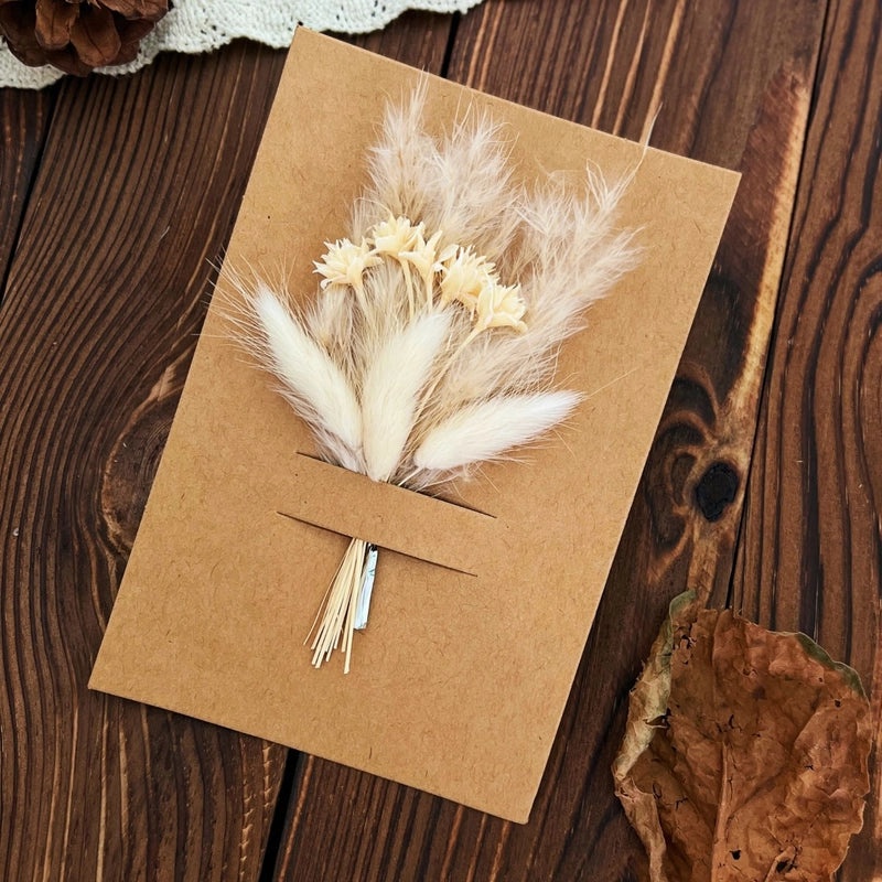 Elegant Romantic Dried Flower Arrangement Preserved Fresh Artificial Floral Decoration|Home Decor Artificial Flowers