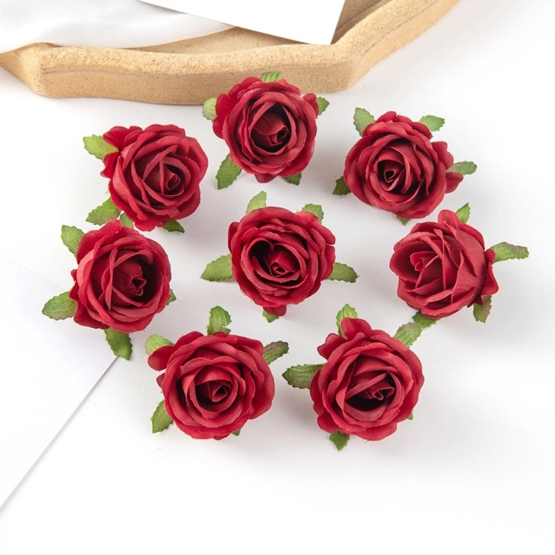 Elegant Rose Silk Artificial Flowers Bouquet|Home Decor Artificial Flowers