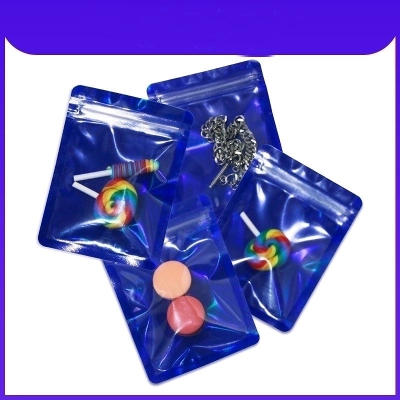 Holographic Laser Color Ziplock Bags for Jewelry Anti-Oxidation Protective Storage|Jewelry Storage & Packaging