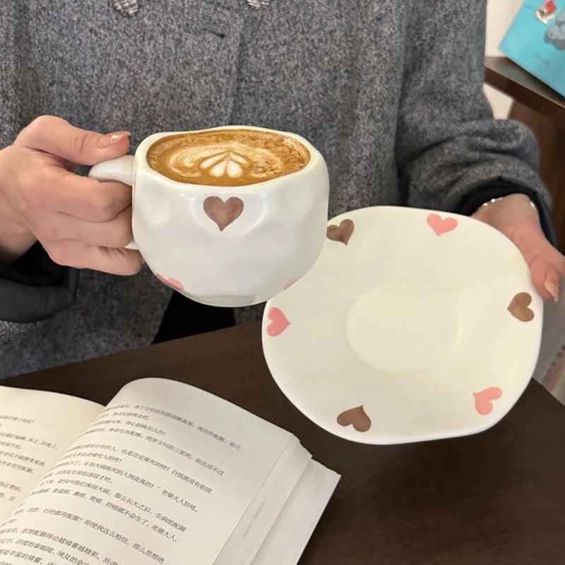 Retro Floral Ceramic Water Bottle Set | Home & Kitchen Accessories