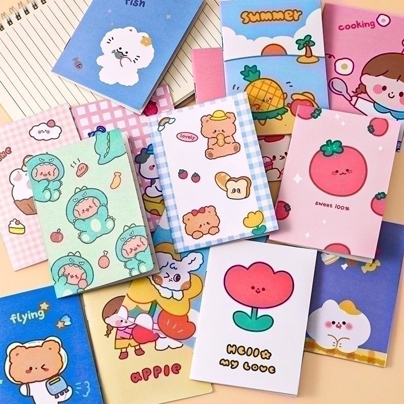 Adorable Kids Cartoon Design Notepad for School and Home Use|Stationery & Office Supplies