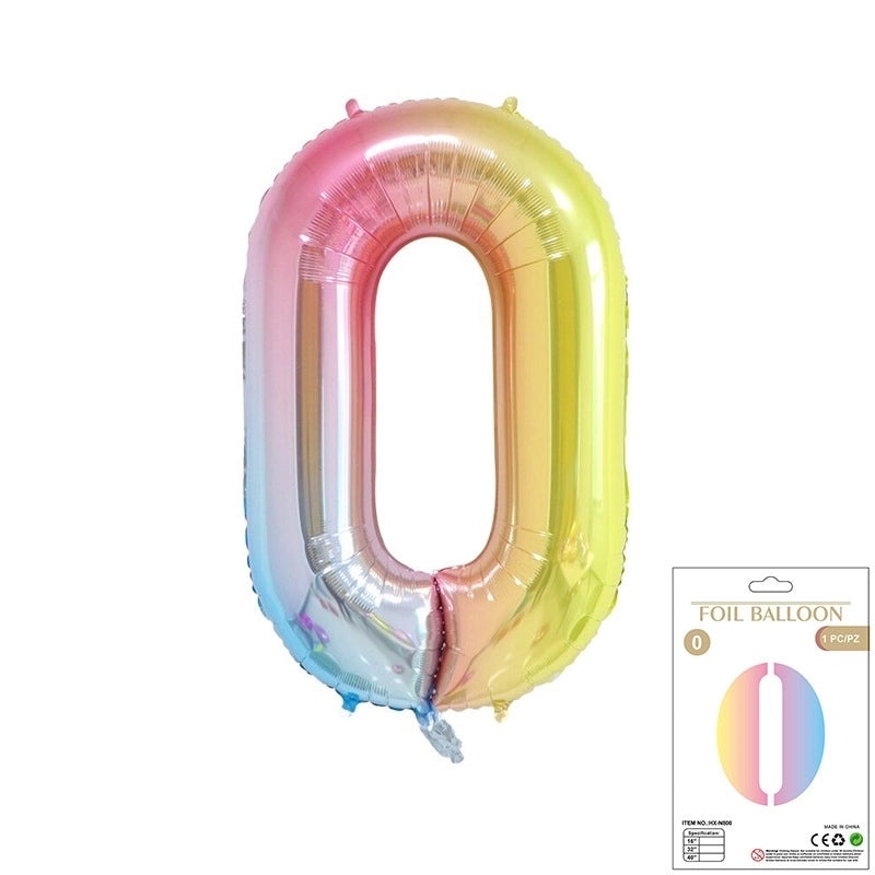 Personalized Birthday Number Balloons Aluminum Foil Party Decorations|Party Supplies Balloons