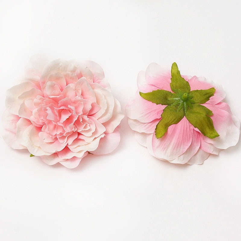 Pink Handmade Artificial Flower Hair Accessories for Wedding Photography DIY Decoration|Wedding Accessories