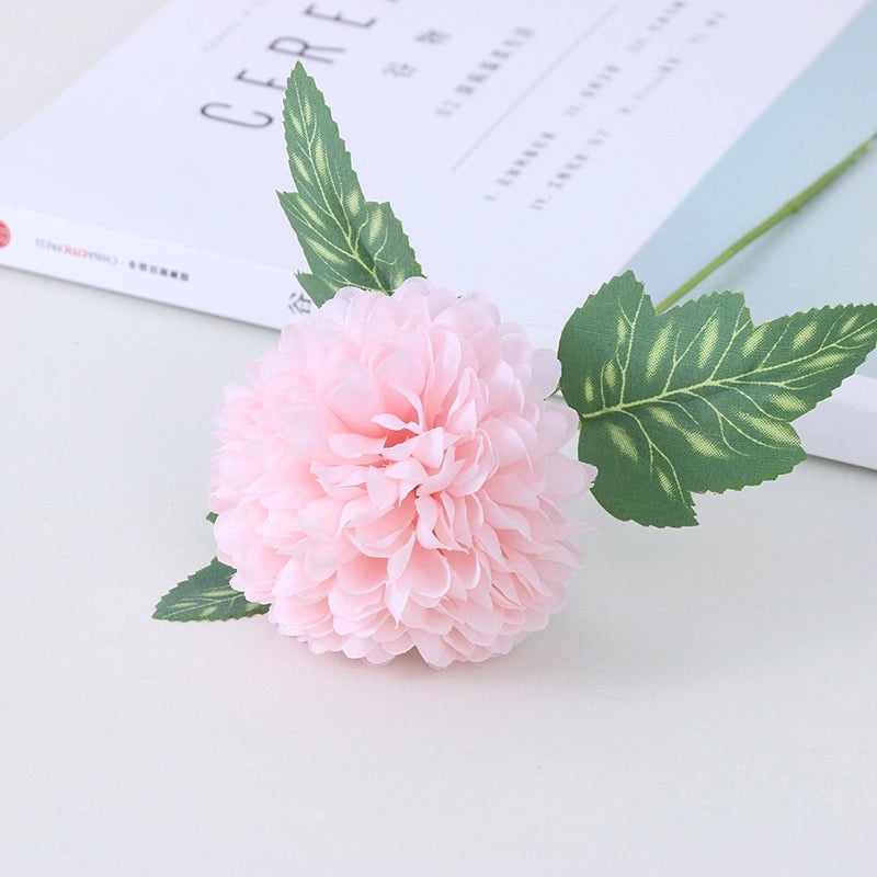 Artificial Silk Chrysanthemum Flower Single Stem Wedding Home Decor Soft Faux Floral Arrangement|Home Decor & Wedding Supplies