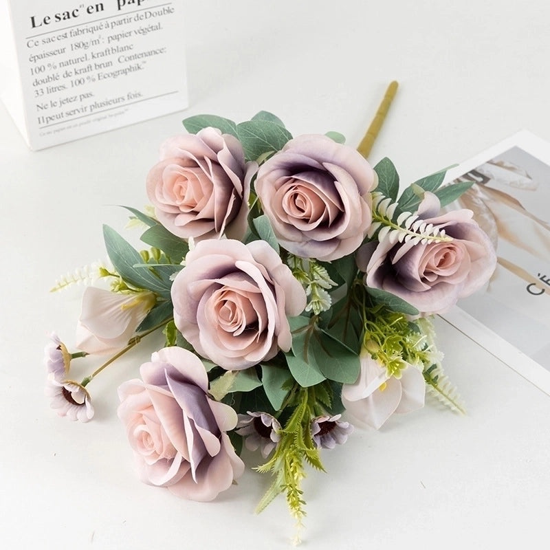 Minimalist Classic Silk Flower Artificial Plants Decorative Imitation Flowers|Home Decor Artificial Plants