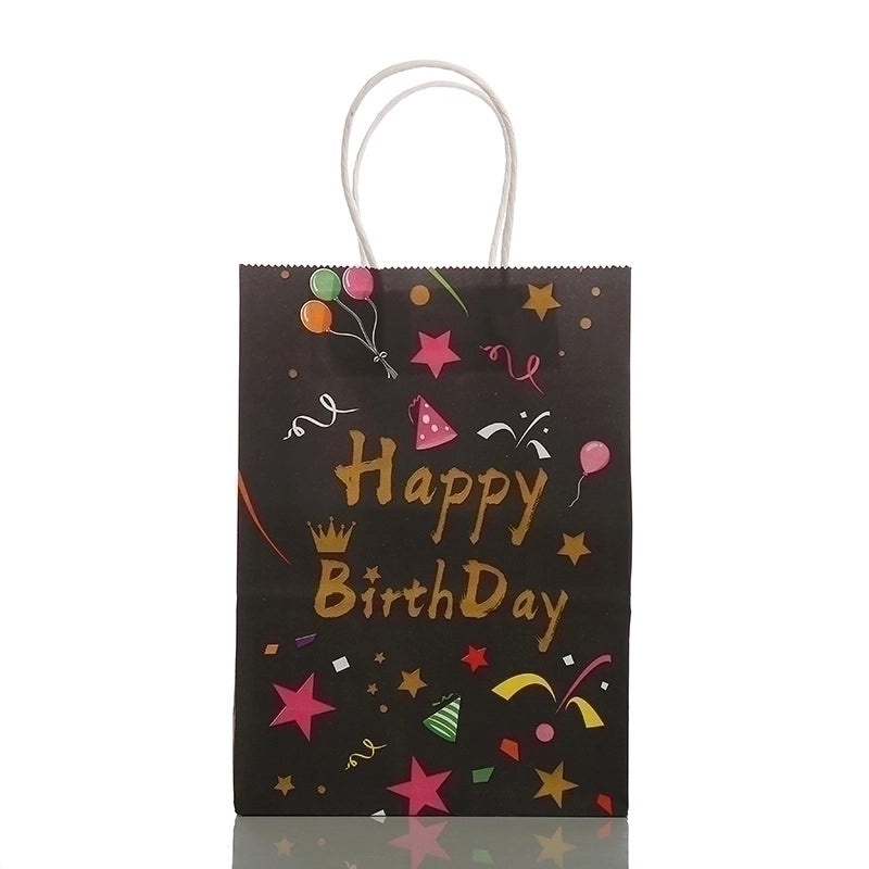 Birthday Themed Letter Balloon Design Party Favor Gift Bags|Party Supplies Gift Bags