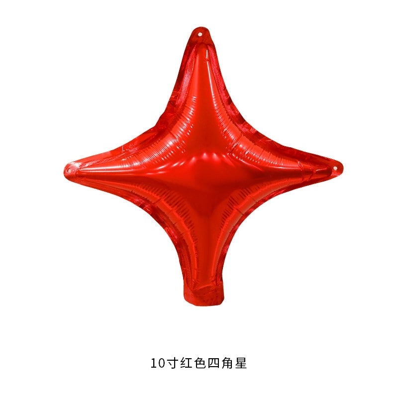 50 Star-Shaped Aluminum Foil Balloons for Birthday Party Decorations | Party Supplies & Balloons