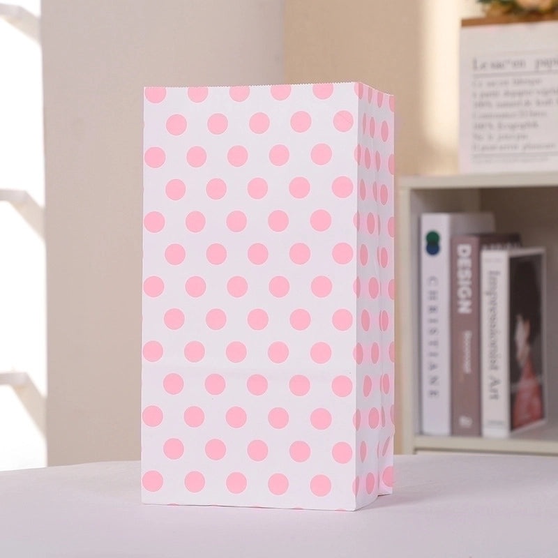 Adorable Polka Dot Paper Gift Bags for Party Favors|Gift Packaging