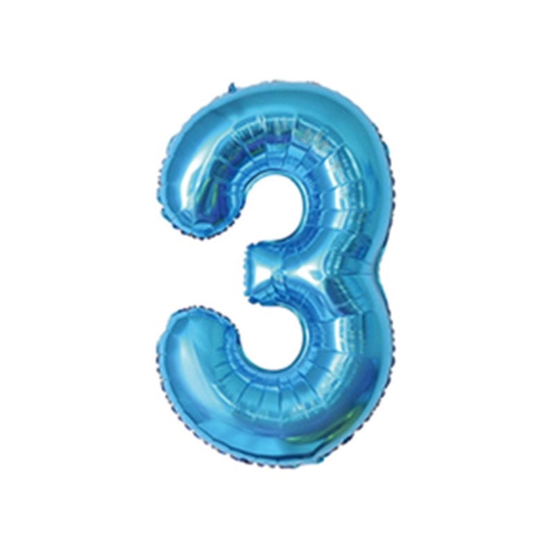Personalized Birthday Number Balloons Aluminum Foil Party Decorations|Party Supplies Balloons
