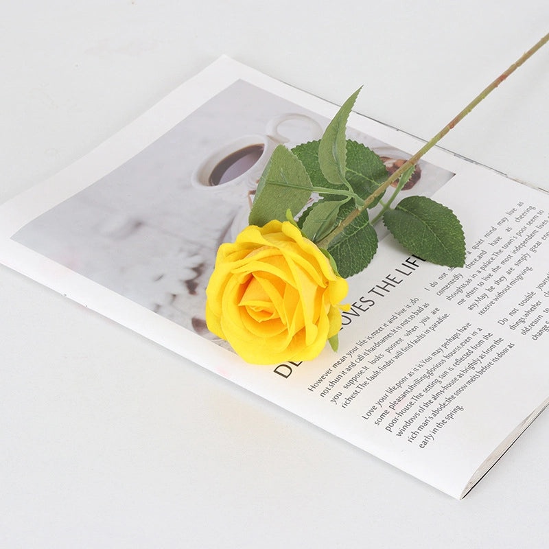 Velvet Pearl Rose Wall Decor for Home Hotel Wedding Valentine's Day | Home Decor & Wall Art