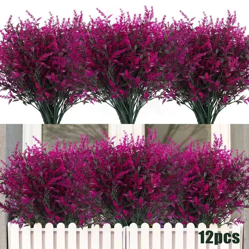 Artificial Lavender Wheat Ear Flowers | Home Decor & Artificial Plants
