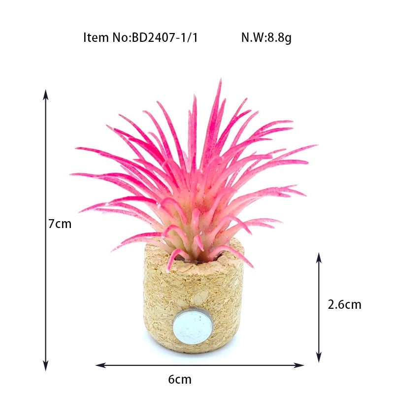 Minimalist Artificial Flower Refrigerator Magnets Made from PE PVC Sawdust|Home Decor Accessories