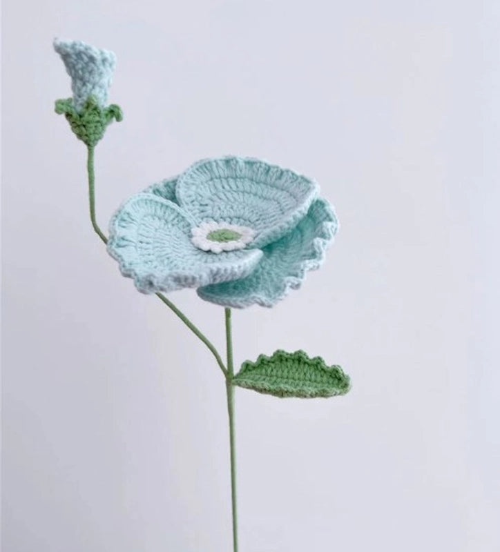 Handmade Pastoral Flower Yarn Artificial Blooms|Home Decor & Artificial Flowers
