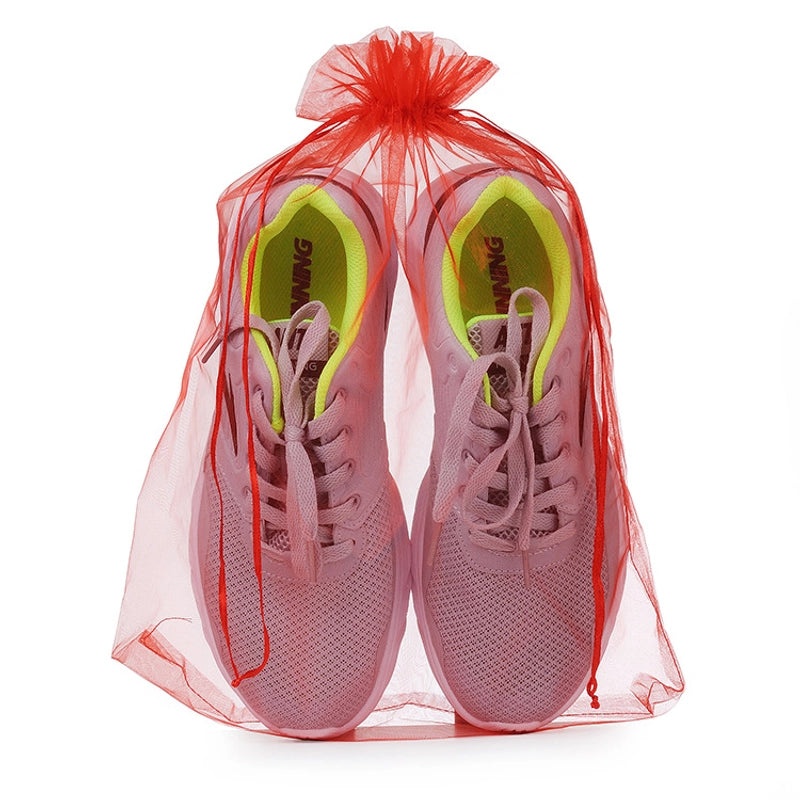 100 Pieces Solid Color Drawstring Bags 30x40cm for Wedding Candy Jewelry Gift Packaging|Packaging & Storage