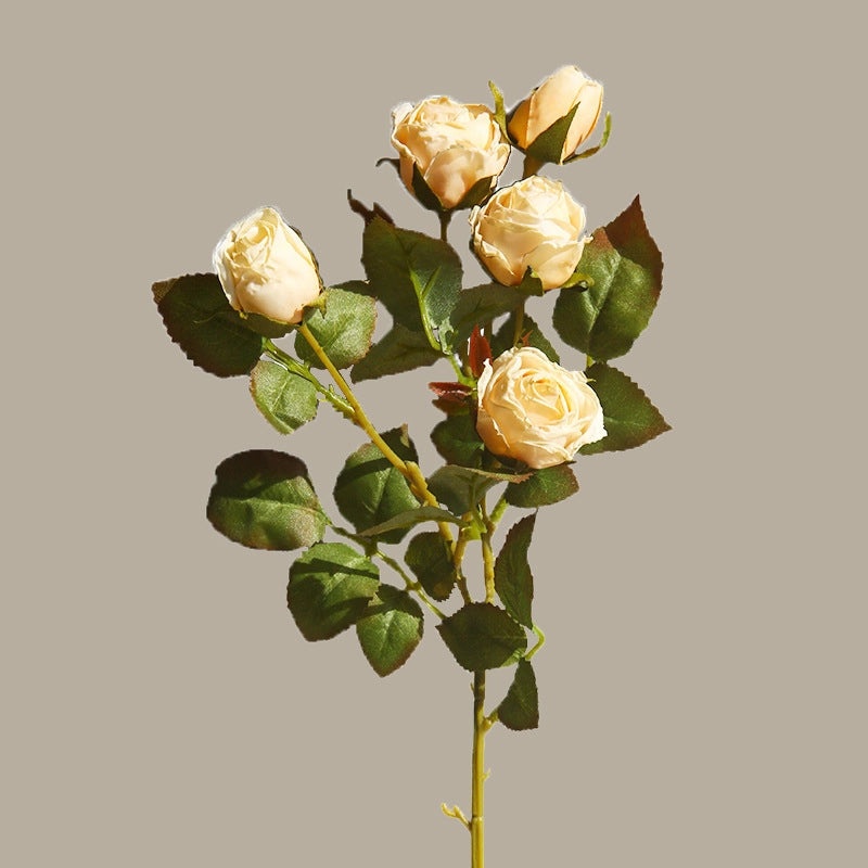 Vintage Coca-Cola Inspired Small Rose Artificial Flowers | Home Decor & Ornaments