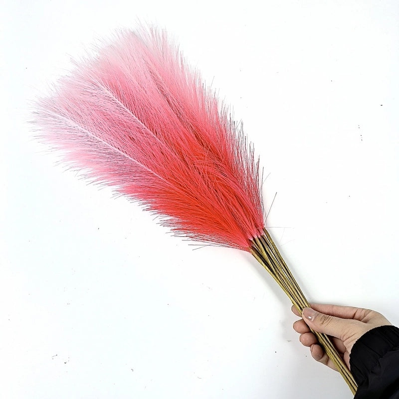 10 Pieces Minimalist Solid Color Silk Flower Artificial Plants|Home Decor Artificial Plants