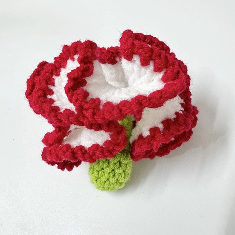 Minimalist Sunflower Heart-Shaped Rose Yarn Artificial Flowers|Home Decor Artificial Flowers