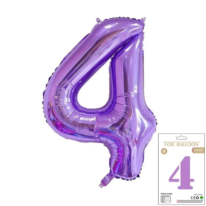 Personalized Birthday Number Balloons Aluminum Foil Party Decorations|Party Supplies Balloons