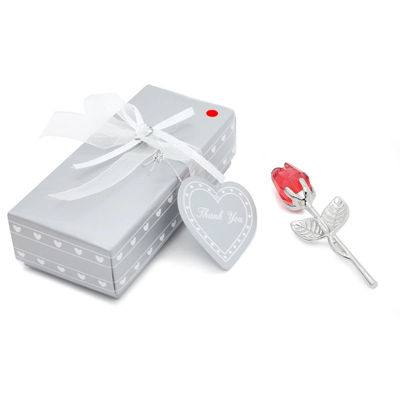 Elegant Women's Rose Crystal Alloy Jewelry Minimalist Floral Design|Fashion Accessories