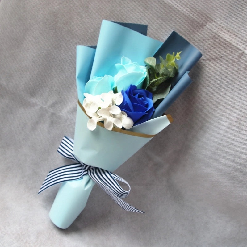 Minimalist Classic Flower Soap Artificial Flowers for Home Decor|Home & Garden > Home Decor > Artificial Flowers