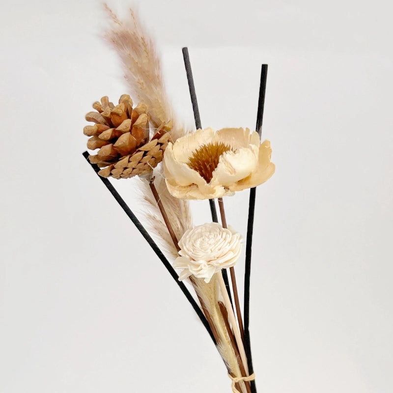 Elegant Romantic Dried Flower Arrangement Preserved Fresh Artificial Floral Decoration|Home Decor Artificial Flowers