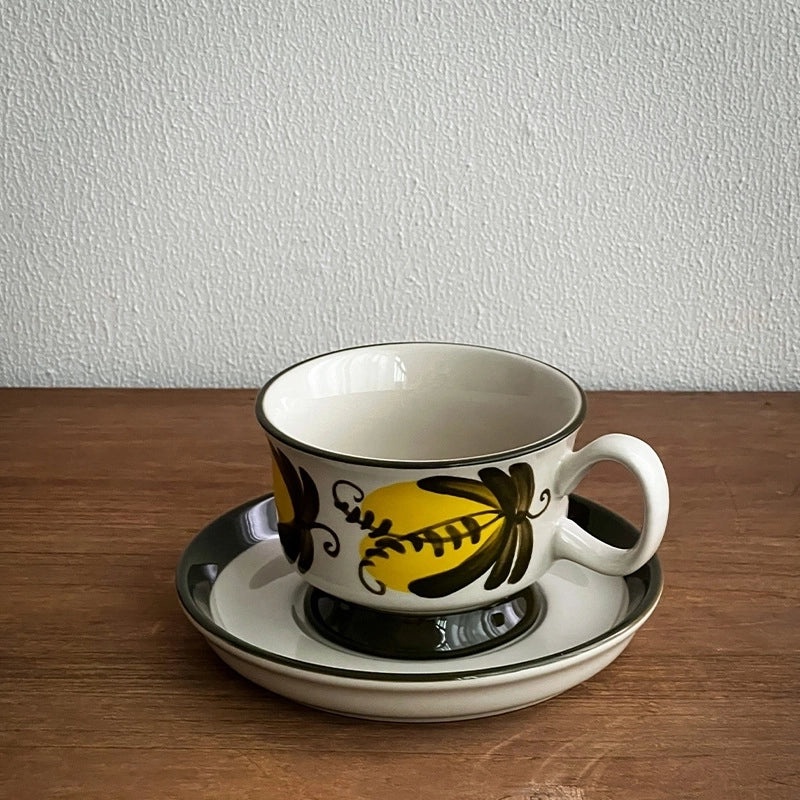 Vintage Floral Ceramic Water Bottle 1 Pc|Home & Kitchen Accessories