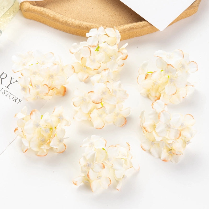 Elegant Pastoral Hydrangea Silk Flowers Artificial Plants for Home Decor|Artificial Flowers