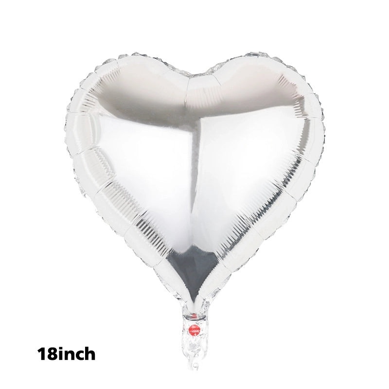 Birthday Star and Heart Shaped Aluminum Foil Balloons for Party Decorations|Party Supplies Balloons