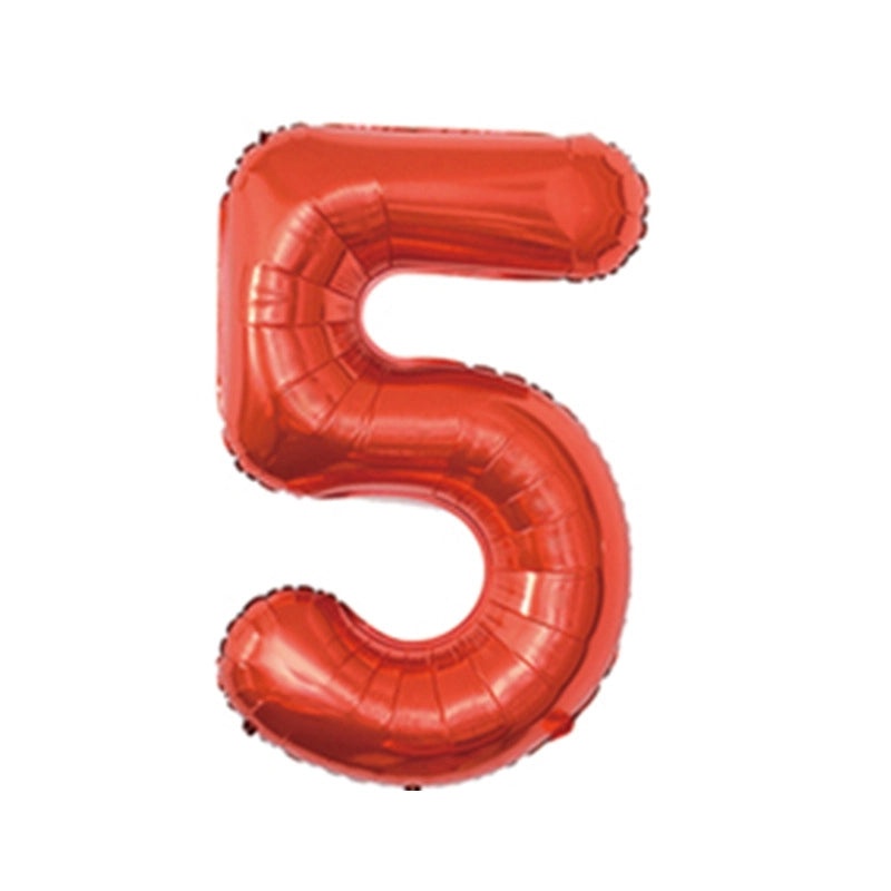 Personalized Birthday Number Balloons Aluminum Foil Party Decorations|Party Supplies Balloons
