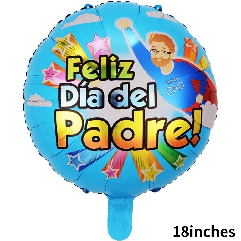 50 Pack Heart Shaped Bow Knot Aluminum Foil Balloons for Father's Day Party Decoration|Party Supplies Balloons